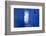 Morocco, Chaouen. Vivid Blue Doorway Out to the Street-Emily Wilson-Framed Photographic Print