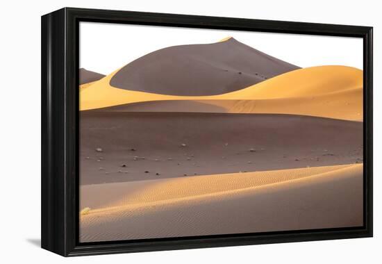 Morocco, Erg Chegaga Is a Saharan Sand Dune-Emily Wilson-Framed Premier Image Canvas