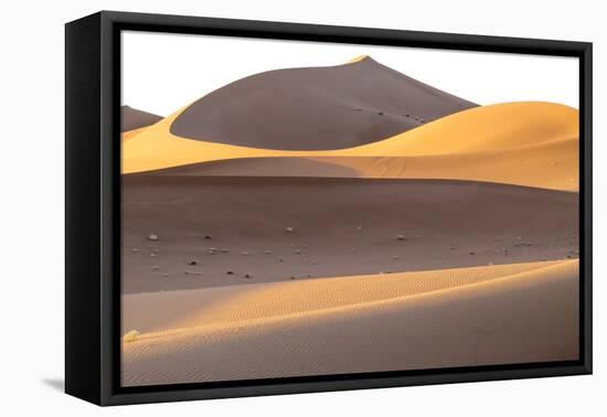 Morocco, Erg Chegaga Is a Saharan Sand Dune-Emily Wilson-Framed Premier Image Canvas