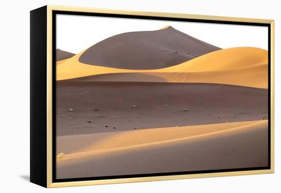 Morocco, Erg Chegaga Is a Saharan Sand Dune-Emily Wilson-Framed Premier Image Canvas