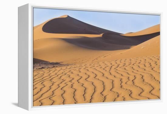 Morocco, Erg Chegaga Is a Saharan Sand Dune-Emily Wilson-Framed Premier Image Canvas