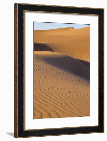 Morocco, Erg Chegaga Is a Saharan Sand Dune-Emily Wilson-Framed Photographic Print