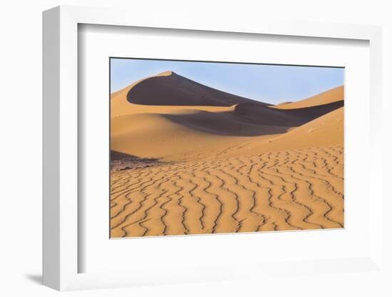 Morocco, Erg Chegaga Is a Saharan Sand Dune-Emily Wilson-Framed Photographic Print