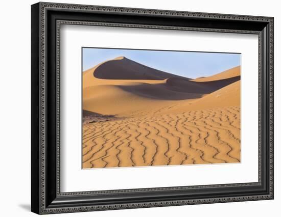 Morocco, Erg Chegaga Is a Saharan Sand Dune-Emily Wilson-Framed Photographic Print