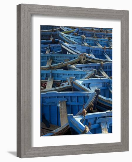 Morocco, Essaouira; the Traditional Fishing Port-Mark Hannaford-Framed Photographic Print