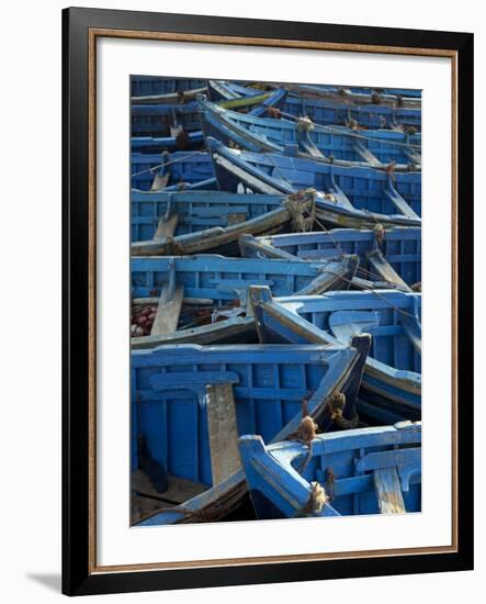 Morocco, Essaouira; the Traditional Fishing Port-Mark Hannaford-Framed Photographic Print