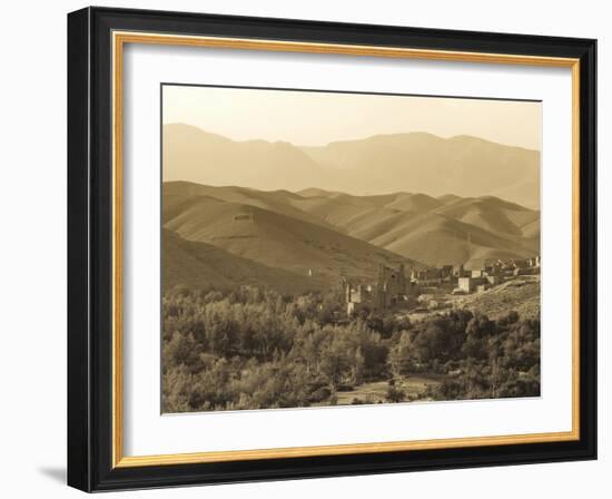 Morocco, High Atlas Mountains, Kasbah Ait Arbi-Michele Falzone-Framed Photographic Print