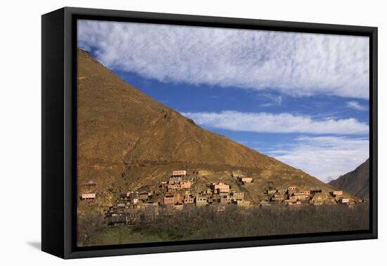 Morocco, Imlil. Berber Village in Atlas Mountains-Kymri Wilt-Framed Premier Image Canvas