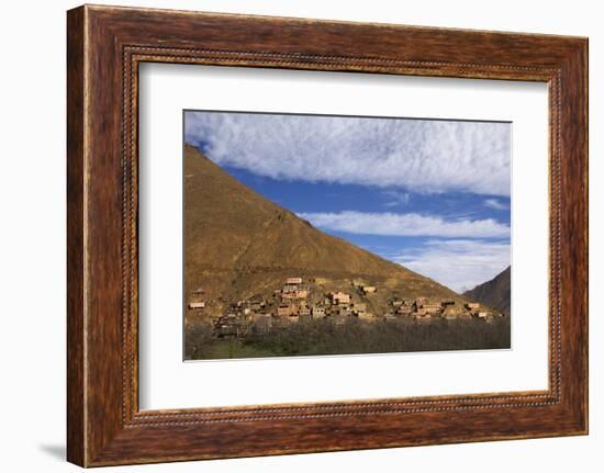 Morocco, Imlil. Berber Village in Atlas Mountains-Kymri Wilt-Framed Photographic Print