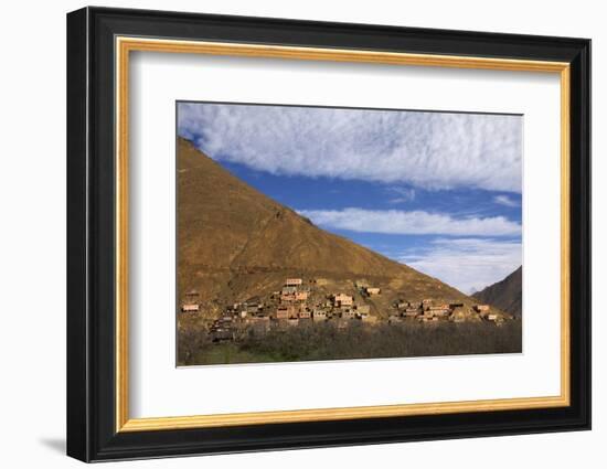 Morocco, Imlil. Berber Village in Atlas Mountains-Kymri Wilt-Framed Photographic Print