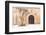 Morocco, Marrakech. Doorway Set into a Beige Way-Emily Wilson-Framed Photographic Print