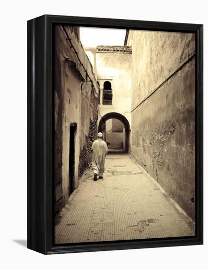Morocco, Marrakech, Medina (Old Town)-Michele Falzone-Framed Premier Image Canvas