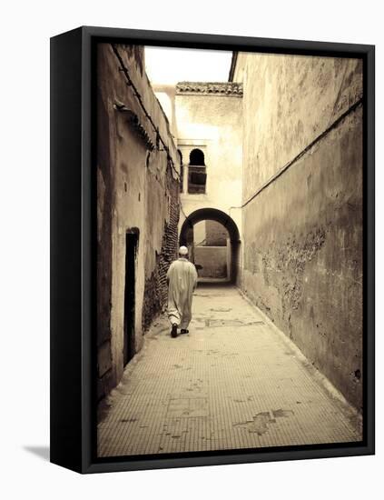 Morocco, Marrakech, Medina (Old Town)-Michele Falzone-Framed Premier Image Canvas