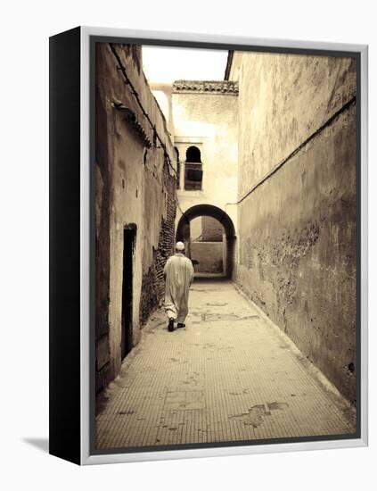 Morocco, Marrakech, Medina (Old Town)-Michele Falzone-Framed Premier Image Canvas