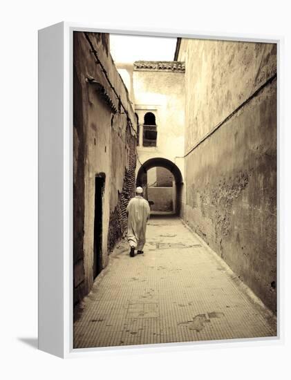 Morocco, Marrakech, Medina (Old Town)-Michele Falzone-Framed Premier Image Canvas