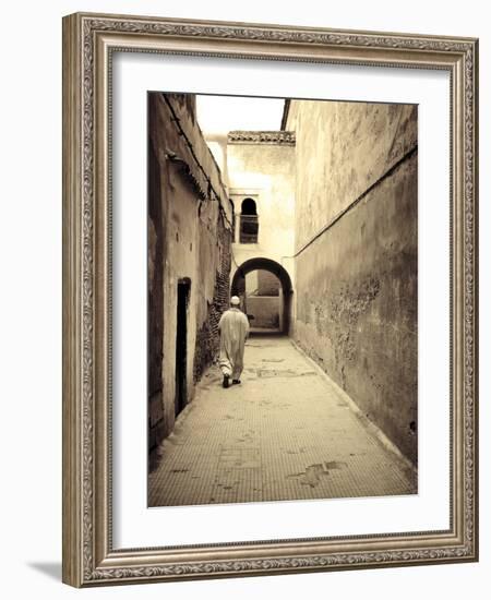 Morocco, Marrakech, Medina (Old Town)-Michele Falzone-Framed Photographic Print