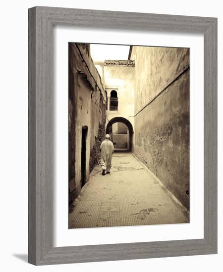 Morocco, Marrakech, Medina (Old Town)-Michele Falzone-Framed Photographic Print