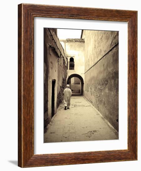 Morocco, Marrakech, Medina (Old Town)-Michele Falzone-Framed Photographic Print