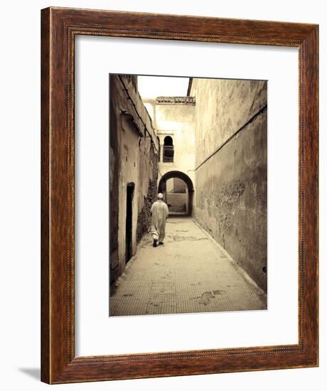 Morocco, Marrakech, Medina (Old Town)-Michele Falzone-Framed Photographic Print