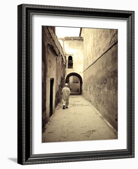 Morocco, Marrakech, Medina (Old Town)-Michele Falzone-Framed Photographic Print