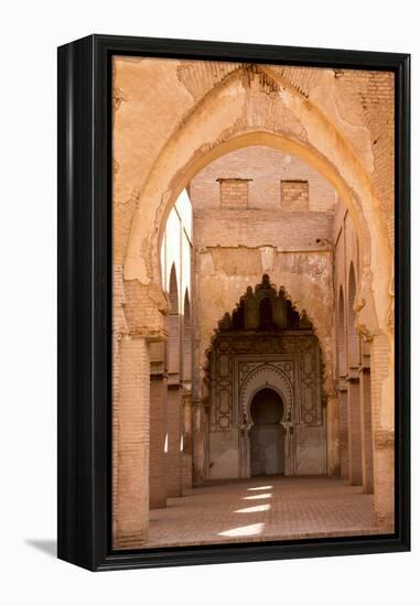 Morocco, Marrakech, Tinmal. the Great Mosque of Tinmal-Emily Wilson-Framed Premier Image Canvas