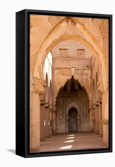 Morocco, Marrakech, Tinmal. the Great Mosque of Tinmal-Emily Wilson-Framed Premier Image Canvas