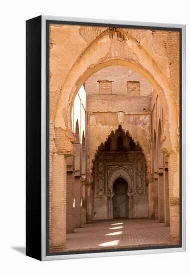 Morocco, Marrakech, Tinmal. the Great Mosque of Tinmal-Emily Wilson-Framed Premier Image Canvas