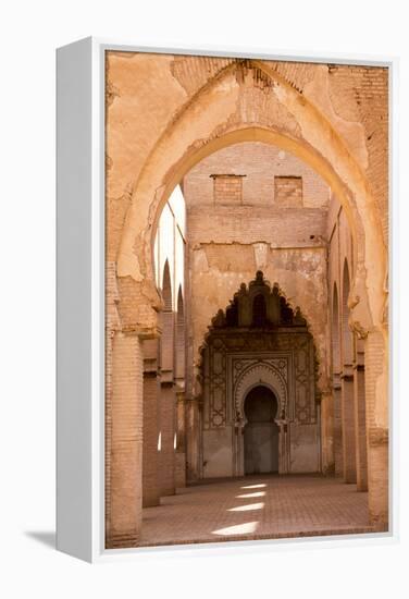 Morocco, Marrakech, Tinmal. the Great Mosque of Tinmal-Emily Wilson-Framed Premier Image Canvas