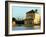 Morocco Marrakesh Menara Garden Pavilion Water Basin-Christian Kober-Framed Photographic Print