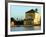 Morocco Marrakesh Menara Garden Pavilion Water Basin-Christian Kober-Framed Photographic Print