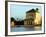 Morocco Marrakesh Menara Garden Pavilion Water Basin-Christian Kober-Framed Photographic Print