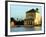 Morocco Marrakesh Menara Garden Pavilion Water Basin-Christian Kober-Framed Photographic Print