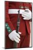 Morocco, Rabat. Detail of the uniform of a Royal Mausoleum Guard.-Brenda Tharp-Mounted Photographic Print