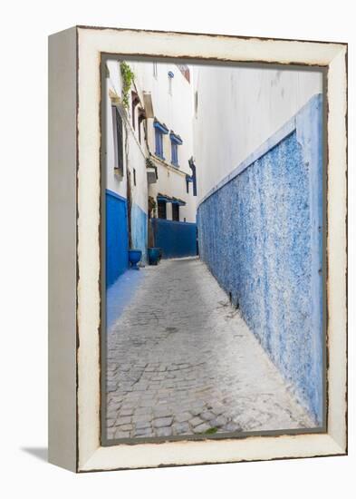 Morocco, Rabat, Sale, Kasbah Des Oudaias, Streets of the 'Old Town' Sector-Emily Wilson-Framed Premier Image Canvas