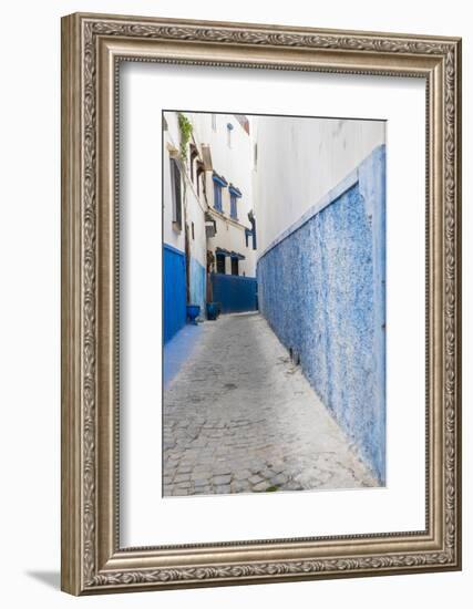 Morocco, Rabat, Sale, Kasbah Des Oudaias, Streets of the 'Old Town' Sector-Emily Wilson-Framed Photographic Print