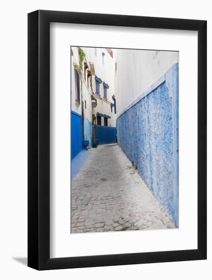 Morocco, Rabat, Sale, Kasbah Des Oudaias, Streets of the 'Old Town' Sector-Emily Wilson-Framed Photographic Print