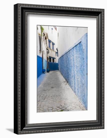 Morocco, Rabat, Sale, Kasbah Des Oudaias, Streets of the 'Old Town' Sector-Emily Wilson-Framed Photographic Print