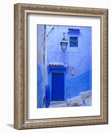 Morocco, Rif Mountains, Chefchaouen, Medina-Michele Falzone-Framed Photographic Print