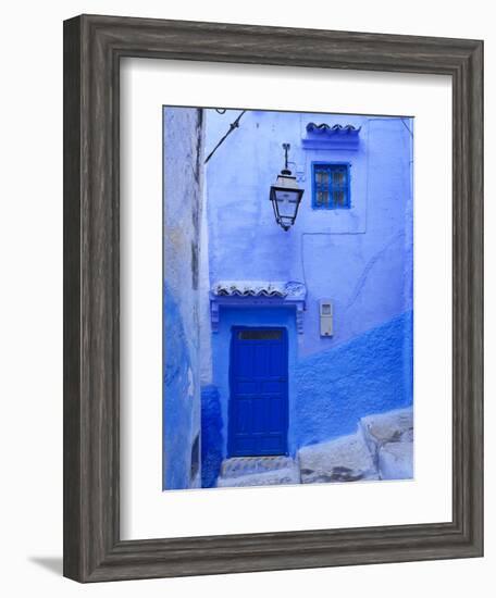 Morocco, Rif Mountains, Chefchaouen, Medina-Michele Falzone-Framed Photographic Print