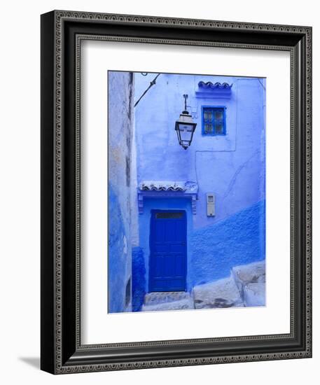 Morocco, Rif Mountains, Chefchaouen, Medina-Michele Falzone-Framed Photographic Print