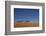 Morocco, Sahara. a Row of Camels Travels the Ridge of a Sand Dune-Brenda Tharp-Framed Photographic Print