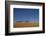 Morocco, Sahara. a Row of Camels Travels the Ridge of a Sand Dune-Brenda Tharp-Framed Photographic Print