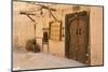 Morocco, South of Morocco, Traditionally Carved Wood Door at Tamnougalt Kasbah in the Draa Valley-Emily Wilson-Mounted Photographic Print