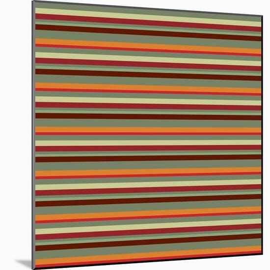 Morocco Stripe-Julie Goonan-Mounted Giclee Print