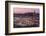 Morocco. Sunset over the famous Djemaa El-Fna square in Marrakech-Brenda Tharp-Framed Photographic Print