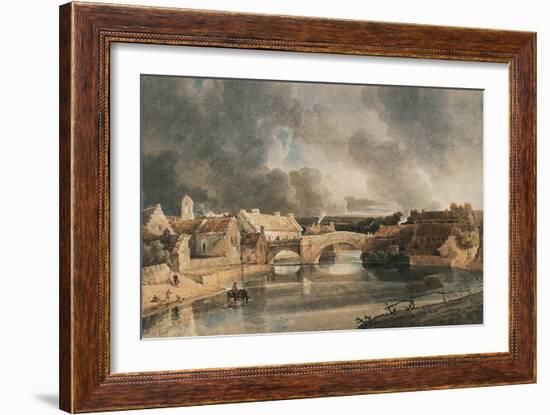 Morpeth Bridge-Thomas Girtin-Framed Giclee Print