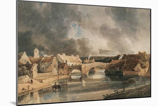 Morpeth Bridge-Thomas Girtin-Mounted Giclee Print