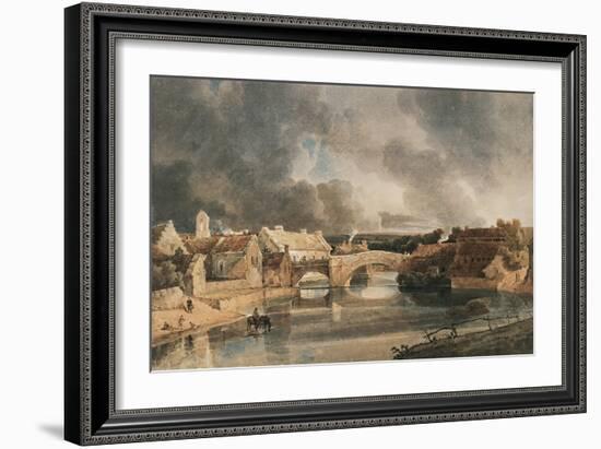 Morpeth Bridge-Thomas Girtin-Framed Giclee Print
