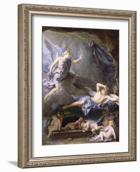 Morphée s'éveillant à l'approche d'Iris-René Antoine Houasse-Framed Giclee Print