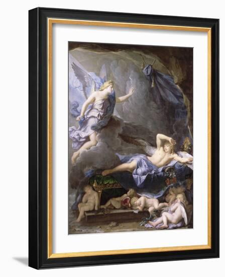 Morphée s'éveillant à l'approche d'Iris-René Antoine Houasse-Framed Giclee Print